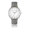 Lederen Horloge Voor Vrouwen Amelia Parker Pure Grey