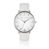 Lederen Horloge Voor Vrouwen Amelia Parker Pure White 1 Lederen Horloge Voor Vrouwen Amelia Parker Pure White -Accessoires Verkoop amelia parker aa5 s098s 1