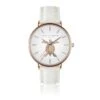 Lederen Horloge Voor Vrouwen Amelia Parker Rose Turtle White -Accessoires Verkoop amelia parker aa6 s108r 1