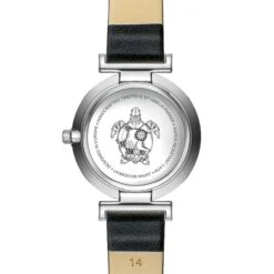 Lederen Horloge Voor Vrouwen Amelia Parker Shore Black -Accessoires Verkoop amelia parker ab9 s024s 4