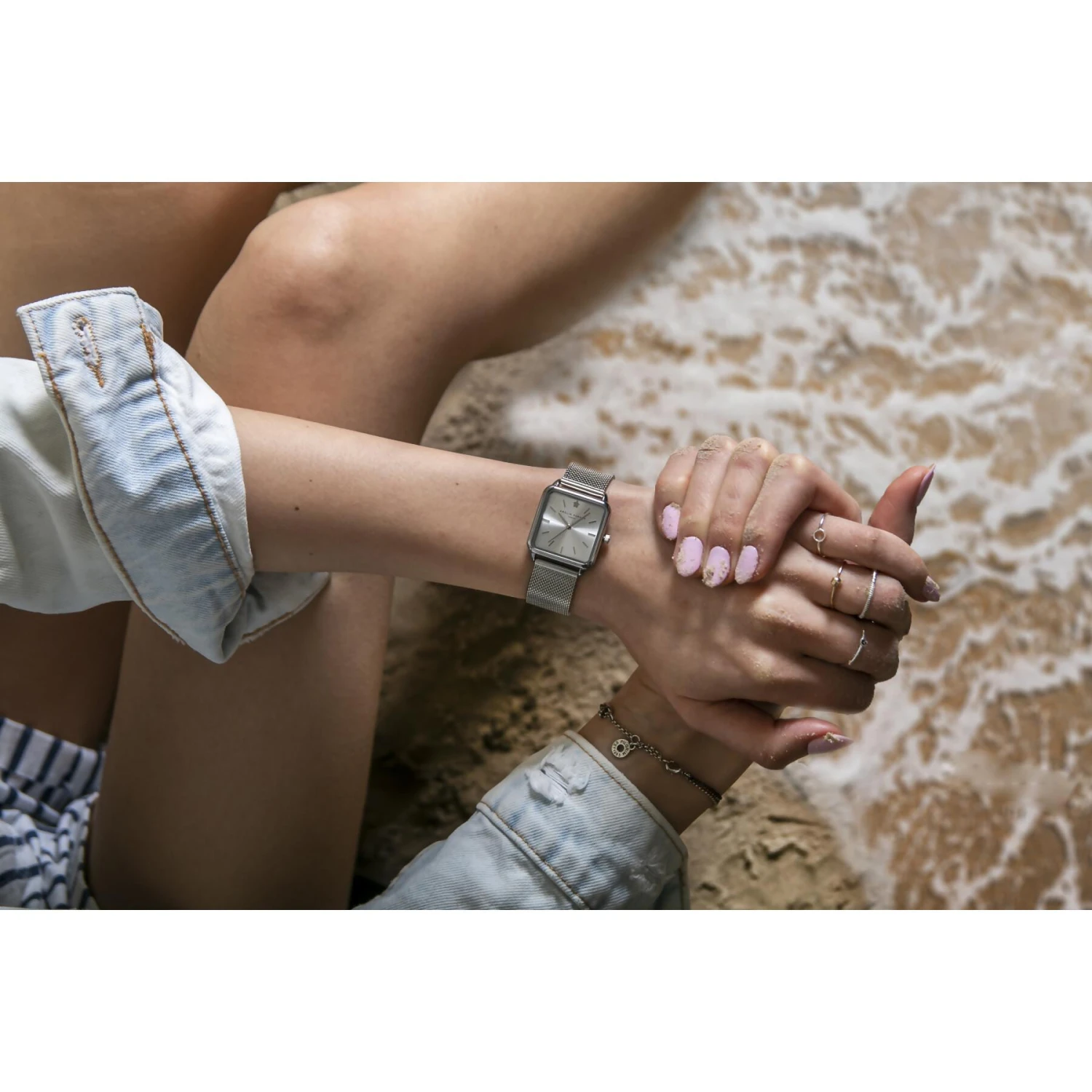 Dameshorloge En Armband Amelia Parker Plaza 4 Dameshorloge En Armband Amelia Parker Plaza - Image 2