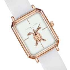 Dameshorloge Van Leer Amelia Parker Serenity -Accessoires Verkoop amelia parker ae4 s044r 5