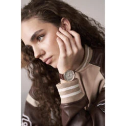 Dameshorloge Van Leer Amelia Parker Vibrant Vista