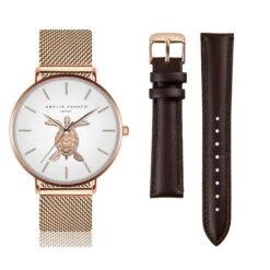 Dameshorloge En Horlogeband Amelia Parker Rose Turtle