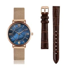 Dameshorloge En Horlogeband Amelia Parker Petite Blue