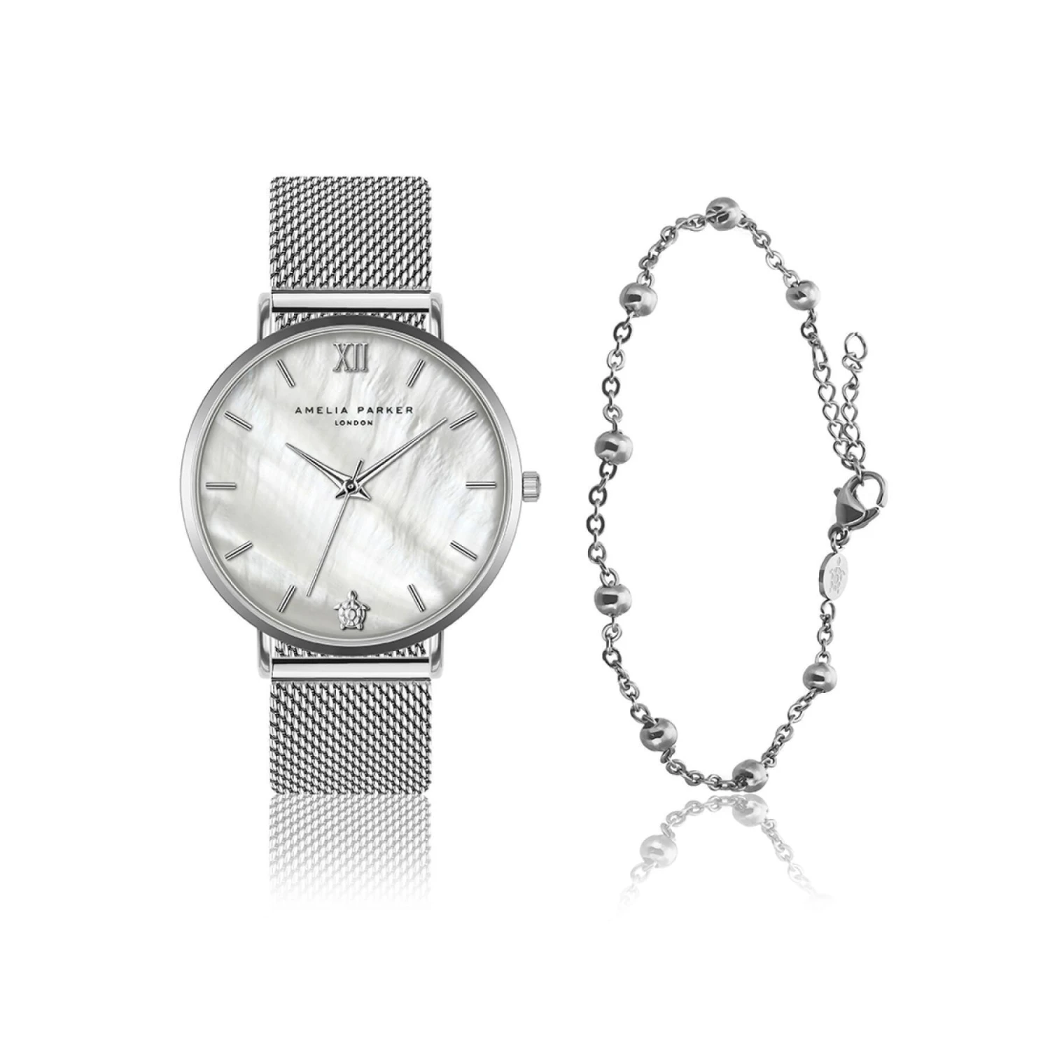 Dameshorloge En Armband Amelia Parker Seashell 3 Dameshorloge En Armband Amelia Parker Seashell