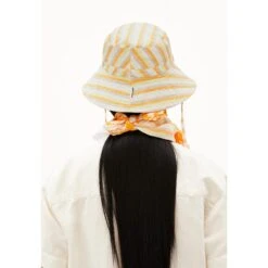 Gestreepte Damesbob ARMEDANGELS Haaley Lino 7 Gestreepte Damesbob ARMEDANGELS Haaley Lino -Accessoires Verkoop armedangels 30004998 2521 3