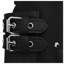 Vrouwenhandtas Banned Handcuff -Accessoires Verkoop banned bag474 noir argente 4