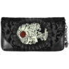 Koppeltas Voor Vrouwen Banned Victorian Skull -Accessoires Verkoop banned ptf180 noir blanc rouge 1