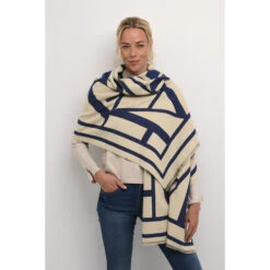 Damessjaal Cream Sinna -Accessoires Verkoop cream 10612200 105245 3