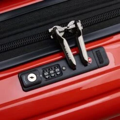 Uitbreidbare Cabine Koffer Met 4 Dubbele Wielen Delsey Shadow 5.0 55 Cm -Accessoires Verkoop delsey 00287880114 rouge brillant 4