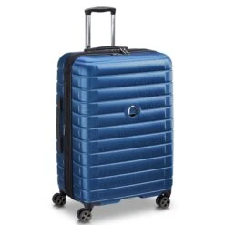 Uitbreidbare Trolley Koffer 4 Dubbele Wielen Delsey Shadow 5.0 82 Cm -Accessoires Verkoop delsey 00287883102 bleu 2