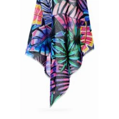 Vrouwensjaal Tropisch Vierkant Desigual -Accessoires Verkoop desigual 23sawa35 5000 multicolore 4