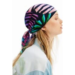 Vrouwensjaal Tropisch Vierkant Desigual -Accessoires Verkoop desigual 23sawa35 5000 multicolore 5