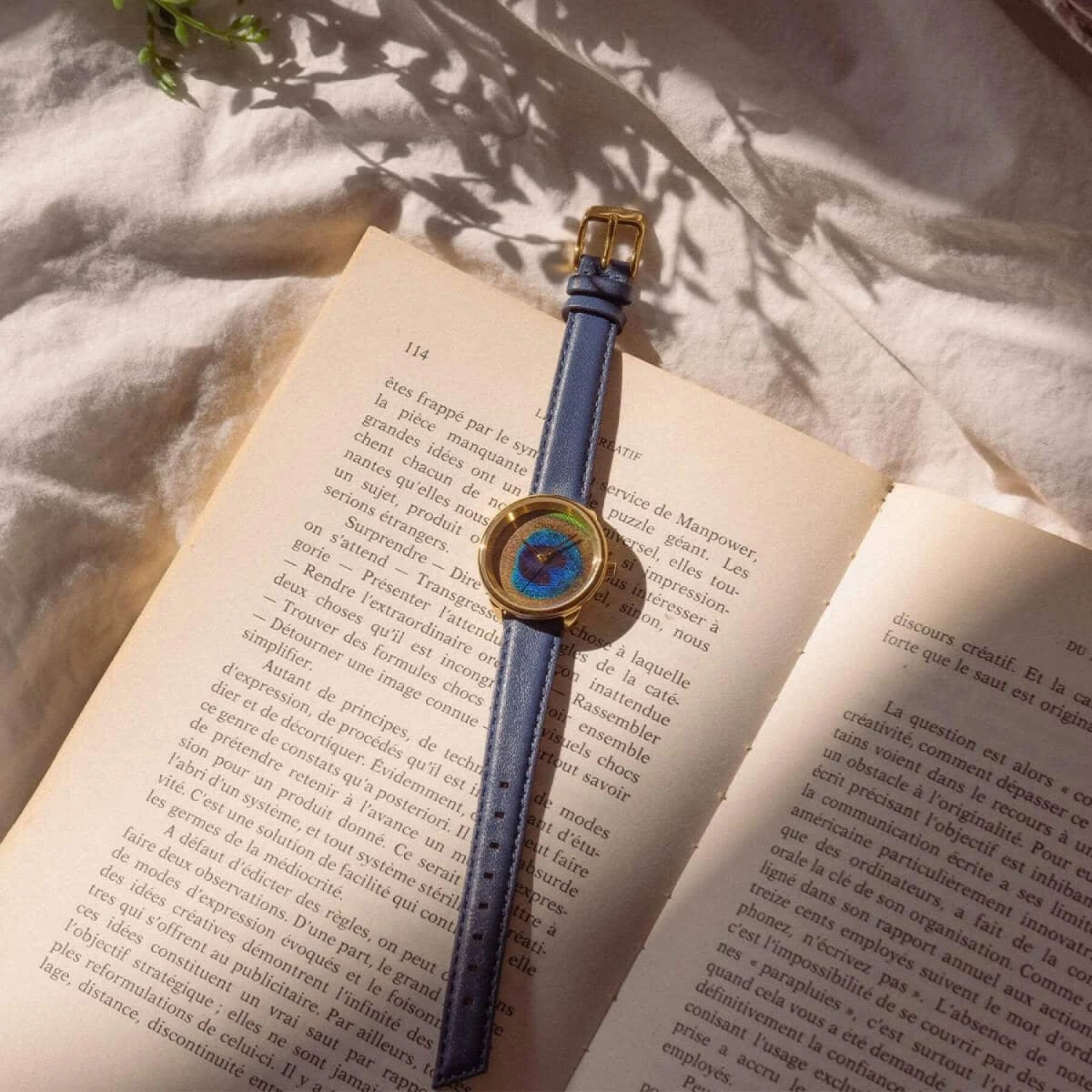 Vrouwenhorloge DWYT Plume Gold 4 Vrouwenhorloge DWYT Plume Gold - Image 2