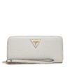 Damesportemonnee Guess Meridian Large Zip Around -Accessoires Verkoop guess swbg87 78460 sto stone 1