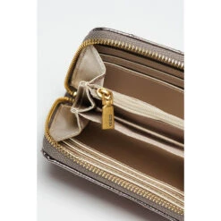 Damesportemonnee Guess Jania Medium Zip Around -Accessoires Verkoop guess swgs91 99400 pew pewter 4