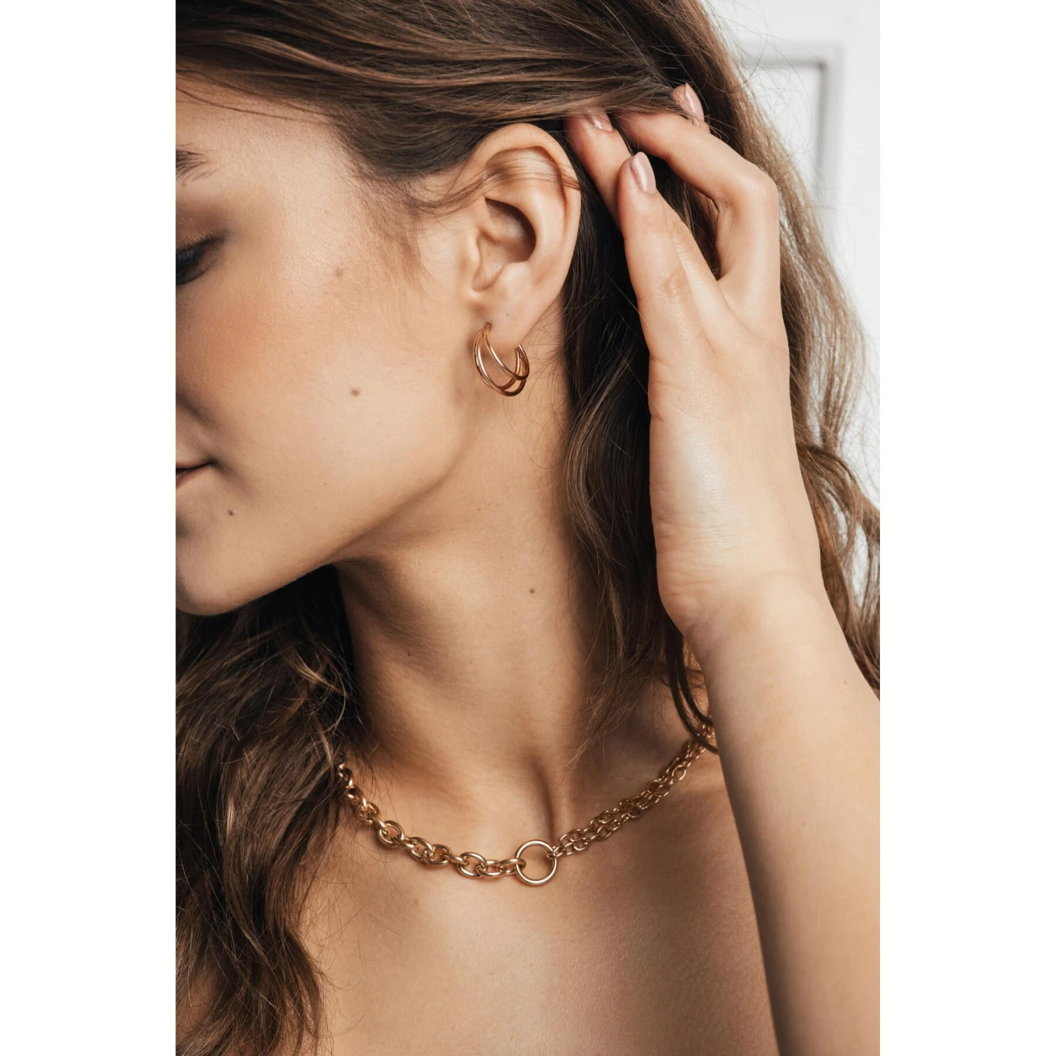 Creoolse Damesoorbellen Isabella Ford Florine 4 Creoolse Damesoorbellen Isabella Ford Florine - Image 2