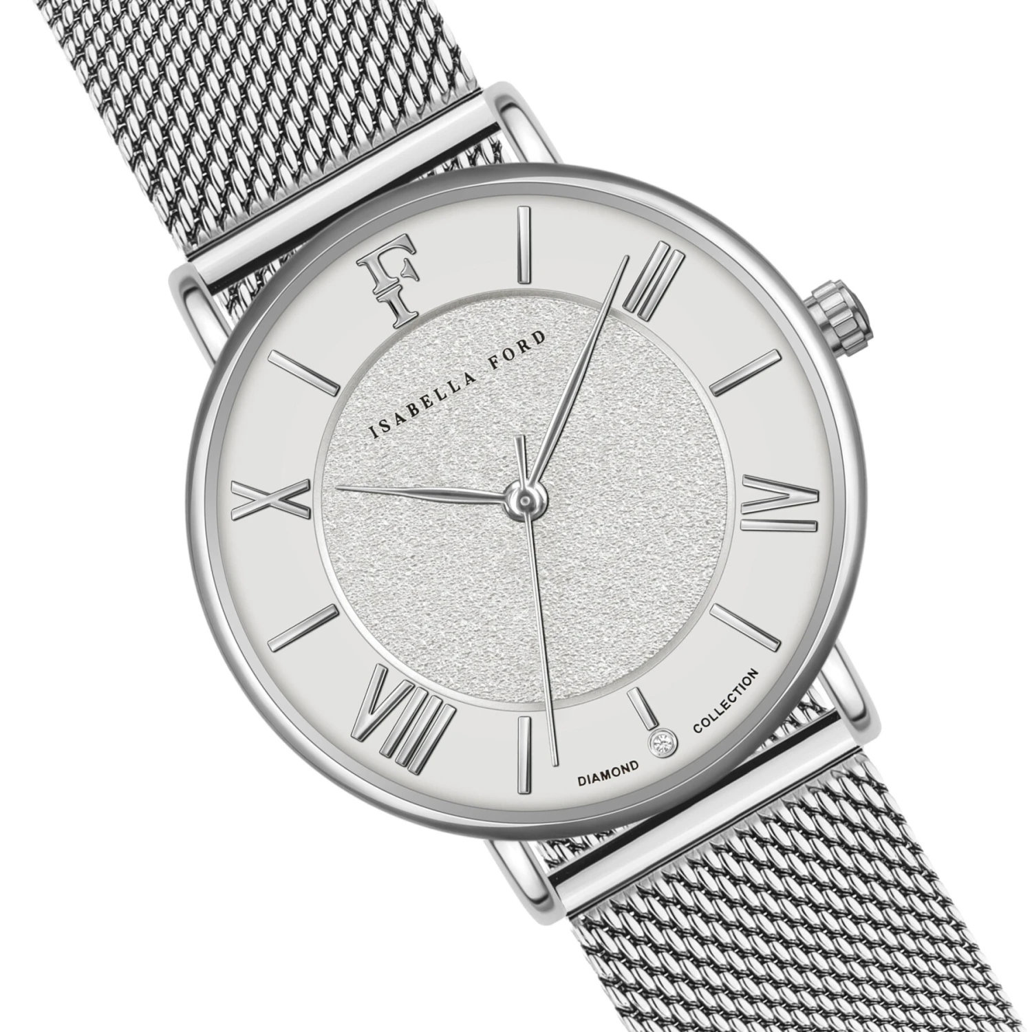Dameshorloge Van Mesh Isabella Ford Gabrielle 7 Dameshorloge Van Mesh Isabella Ford Gabrielle - Image 5