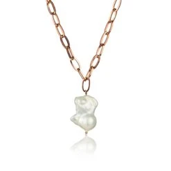 Damesketting Isabella Ford Ines White Pearl -Accessoires Verkoop isabella ford fn007r 3