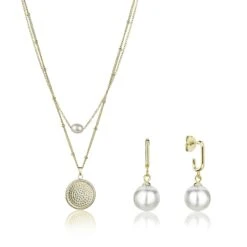 Ketting, Armband En Oorbellen Set Isabella Ford June Pearl