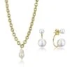 Dames Ketting En Oorbellen Set Isabella Ford Morgan Pearl -Accessoires Verkoop isabella ford is004g 1