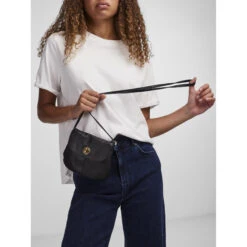 Leren Damestas Pieces Totally Royal -Accessoires Verkoop pieces 17055353 1707114 3