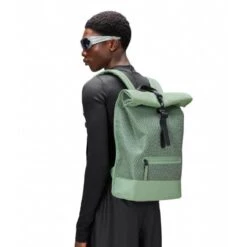 Rugzak Rains Rolltop Rucksack Mesh W3 -Accessoires Verkoop rains 13340 06 haze 4