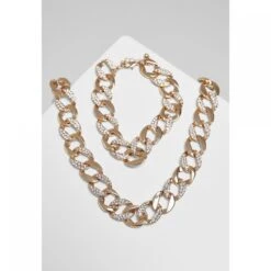 Ketting En Armband Set Urban Classics Basic Diamond -Accessoires Verkoop tb4052 00109 0