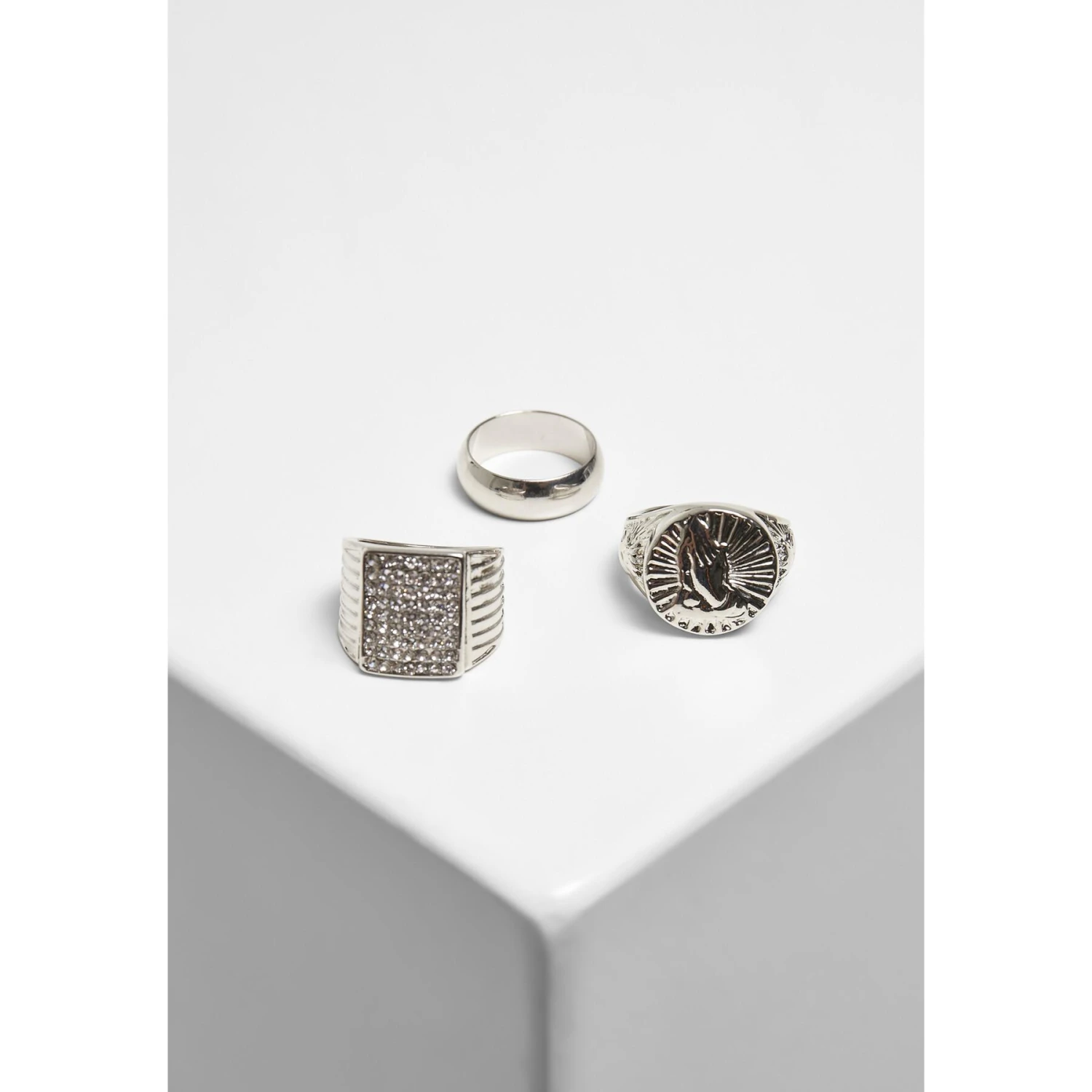 Set Van 3 Ringen Urban Classics Pray Hands 4 Set Van 3 Ringen Urban Classics Pray Hands - Image 2